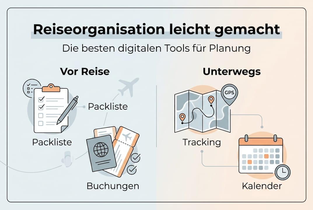 &Uuml;bersicht: Die besten digitalen Helfer f&uuml;r die Reiseplanung