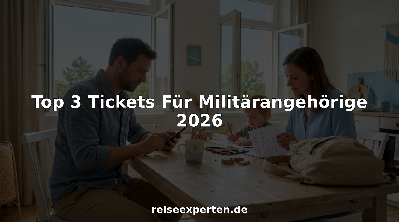 Eine Bundeswehrfamilie sitzt gemeinsam am K&uuml;chentisch und plant ihre n&auml;chste Reise.