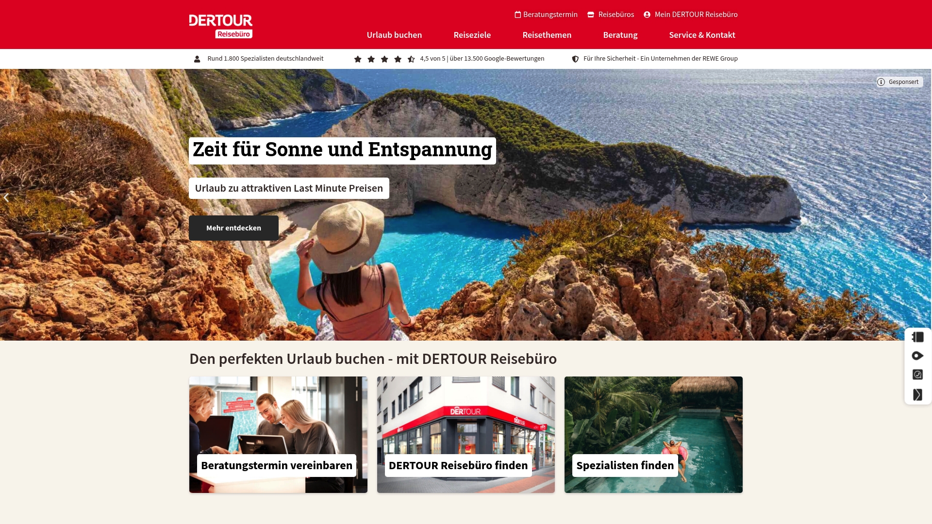 https://dertour-reisebuero.de