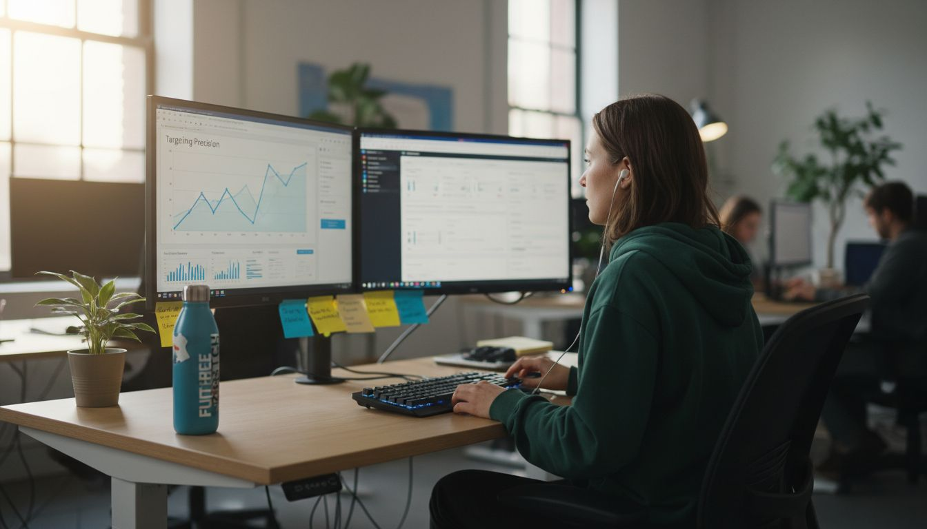 Ad Targeting Strategies: Boosting ROI With AI 2 Analyst tuning digital ads using AI tools