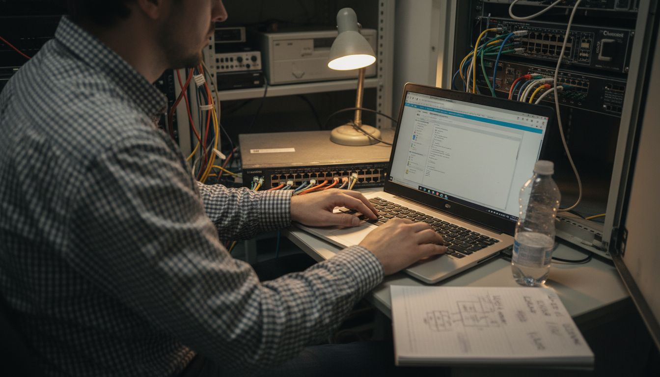 Roll av switchar i nätverk – Nyckeln till stabilitet 1 En nätverksadministratör sätter upp och konfigurerar VLAN på en switch med 24 portar.