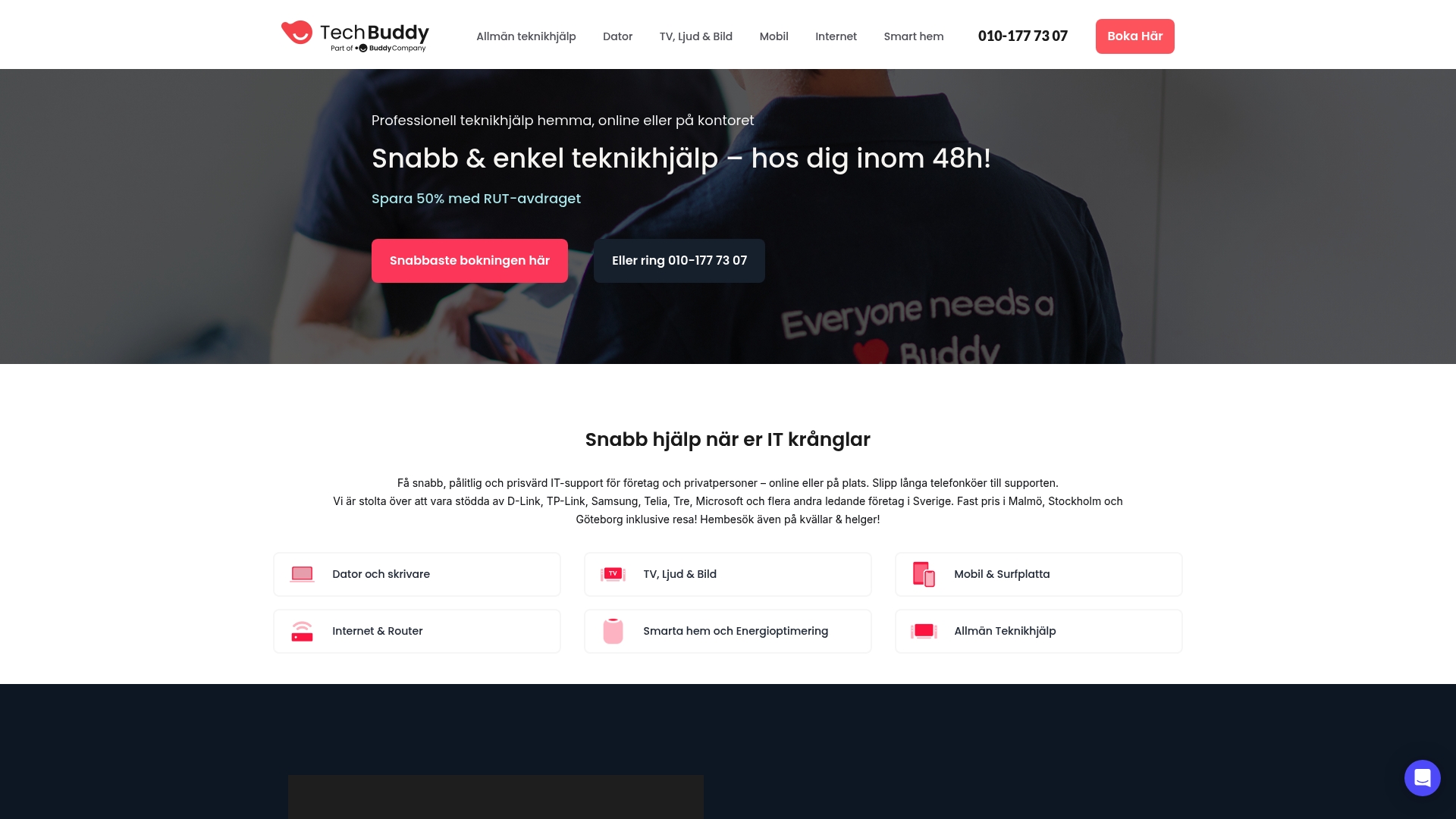 Top 5 Support Tjänster Stockholm 2026 – Jämförelse av IT-lösningar för privatpersoner och företag 3 Product Screenshot