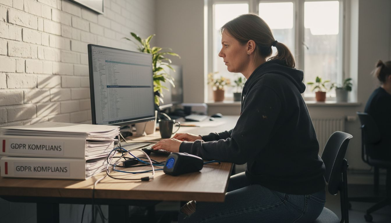 IT-specialisten ansvarar för att övervaka och säkerställa datasäkerheten kring personuppgifter.