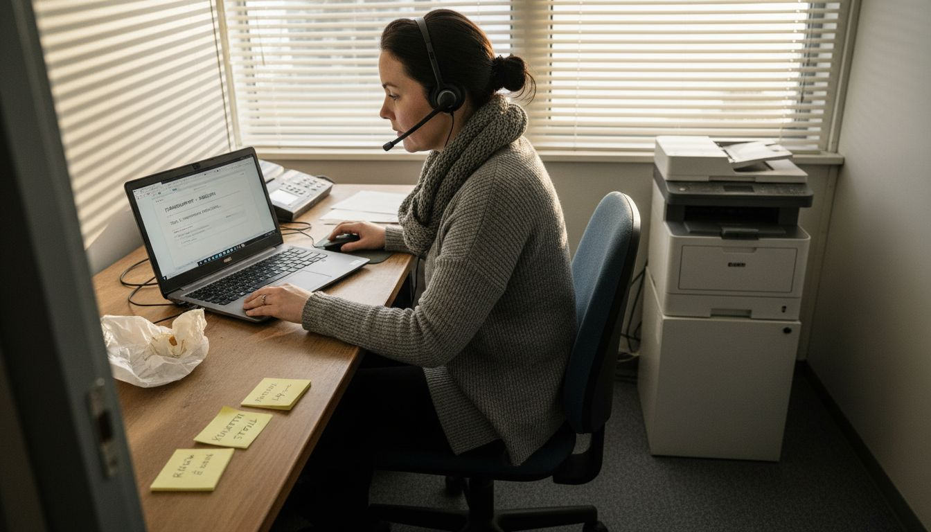 Hur hanteras PC-support: 65 timmar mindre nedtid 2026 2 Fjärrsupport direkt från ett litet kontorsbås