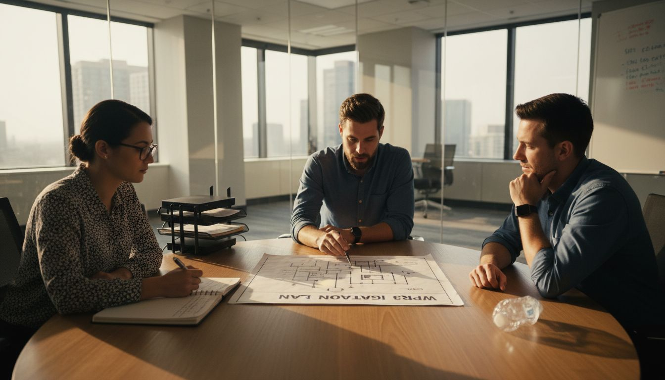 Team discussing WPA3 migration plan