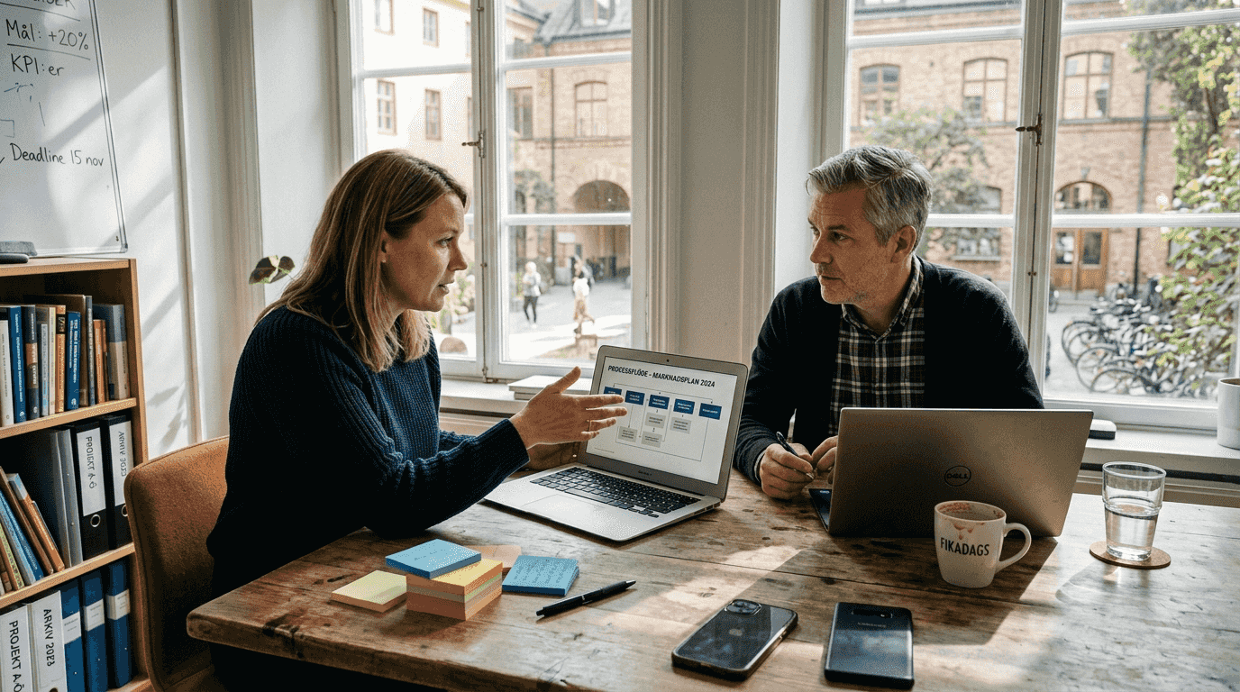 MS365 2026: komplett guide för privatpersoner och småföretag 3 Företagare i småbolag delar erfarenheter kring hur Microsoft 365 kan integreras i verksamheten.