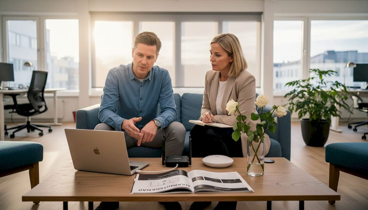 Samtal om val av nätverk och hur det påverkar prestandan