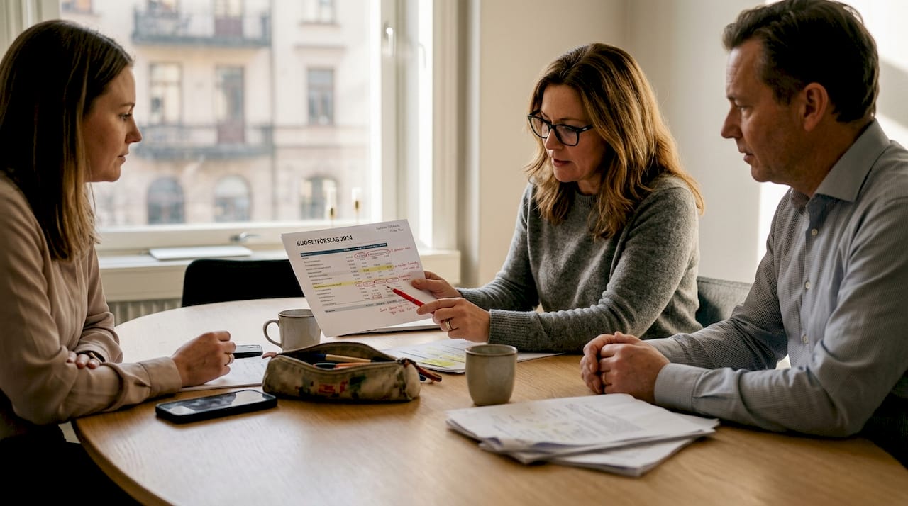 SME-teamet går igenom IT-budgeten tillsammans