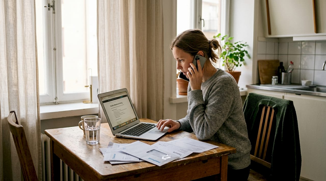 Så fungerar datorhjälp i hemmet: guide för Stockholm 2026 - Datasupport Stockholm | Min Datorsupport AB 2 Kvinna får hjälp med datorn på distans hemma