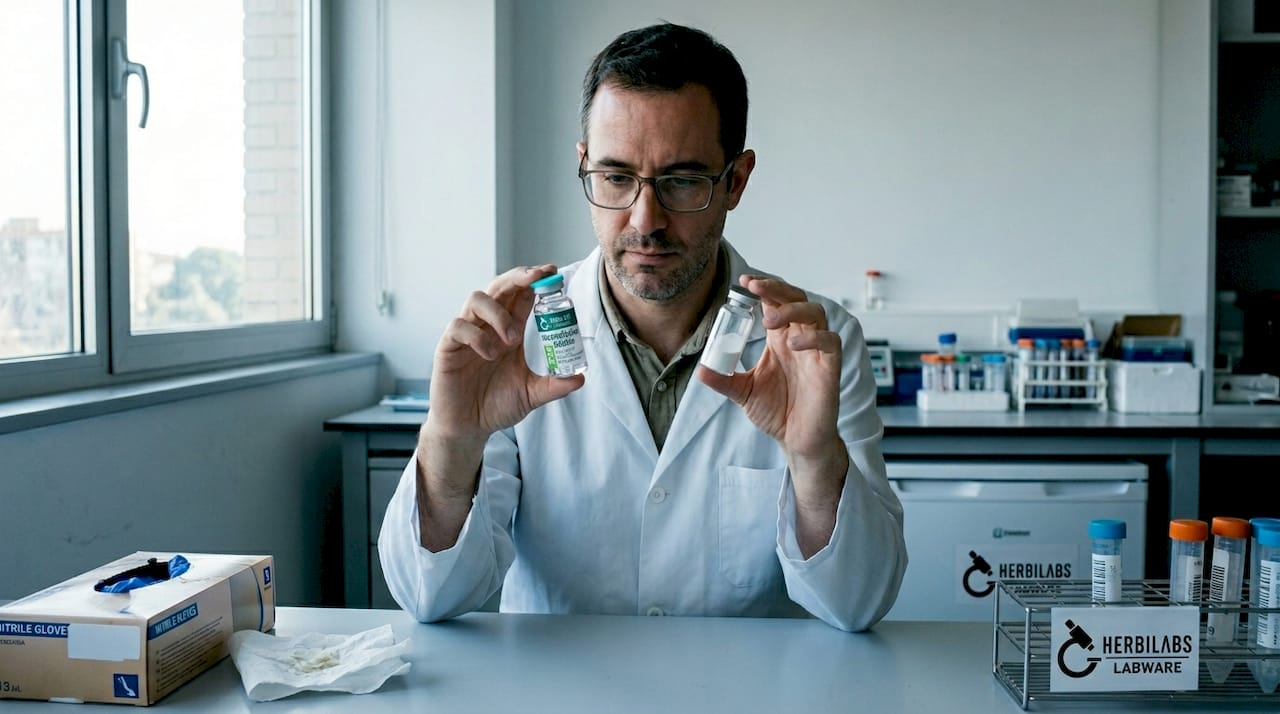 Un biólogo analiza las diferencias entre el agua estéril y el agua bacteriostática