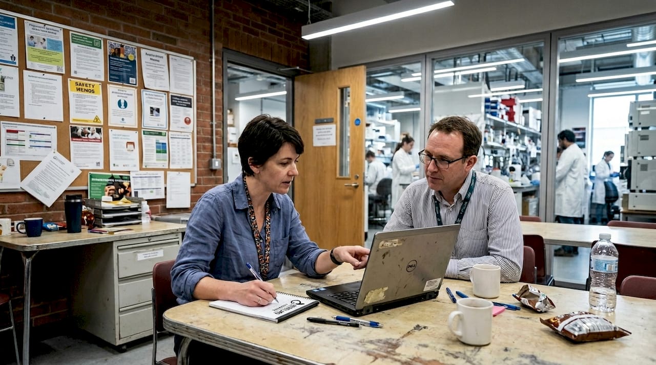 Lab managers discuss centralized supply orders