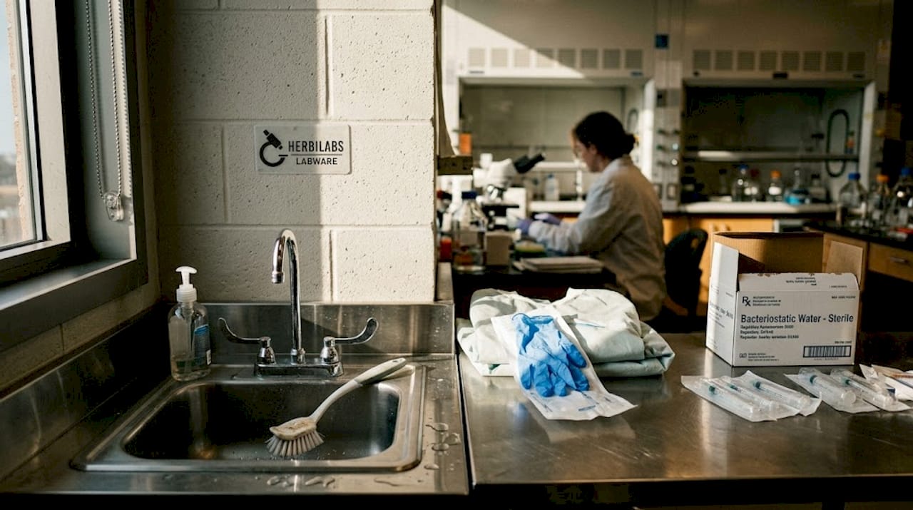 Sterile lab setup and essential tools