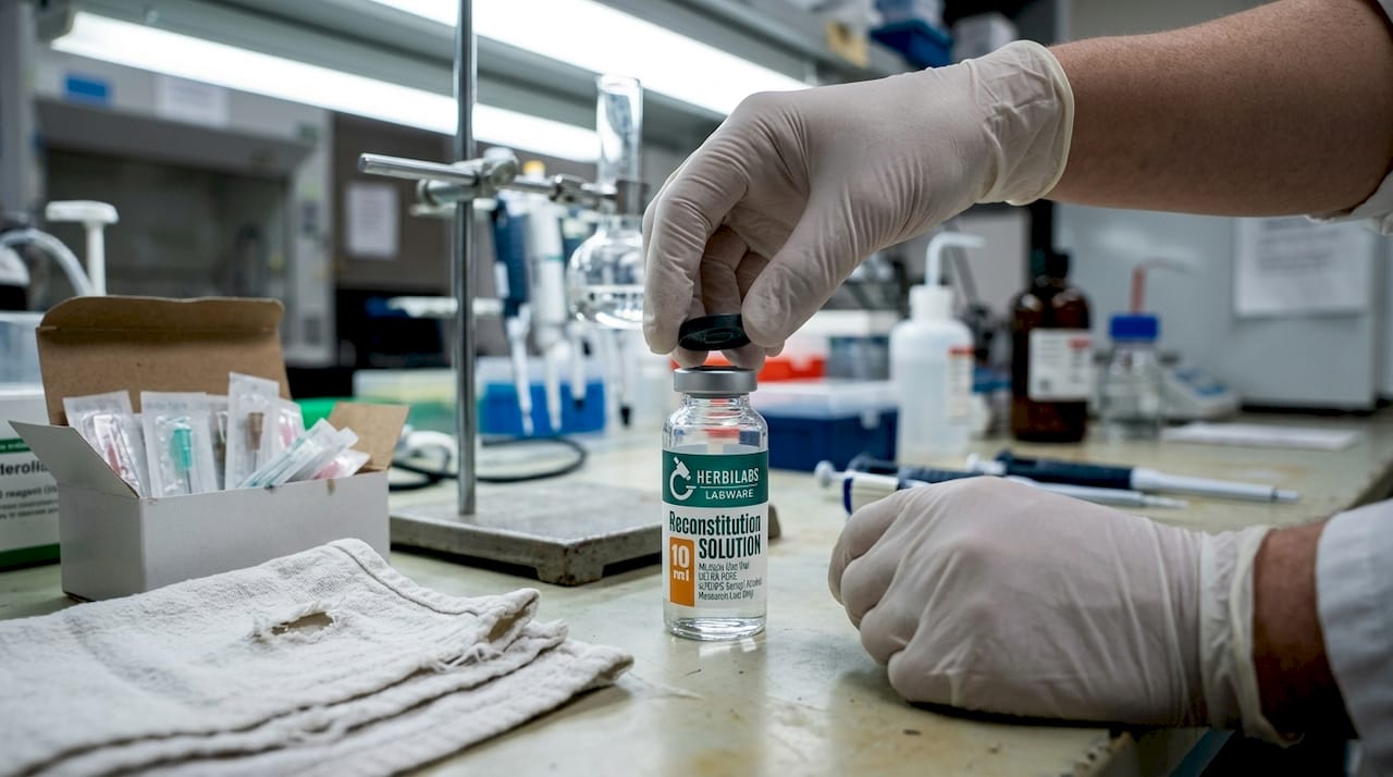 Utilisation et manipulation des flacons en verre borosilicaté au laboratoire