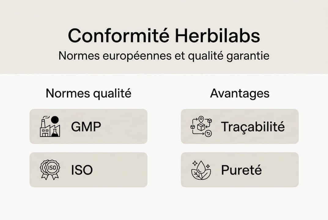 Herbilabs : tout savoir sur la conformité de nos produits aux normes européennes (infographie)