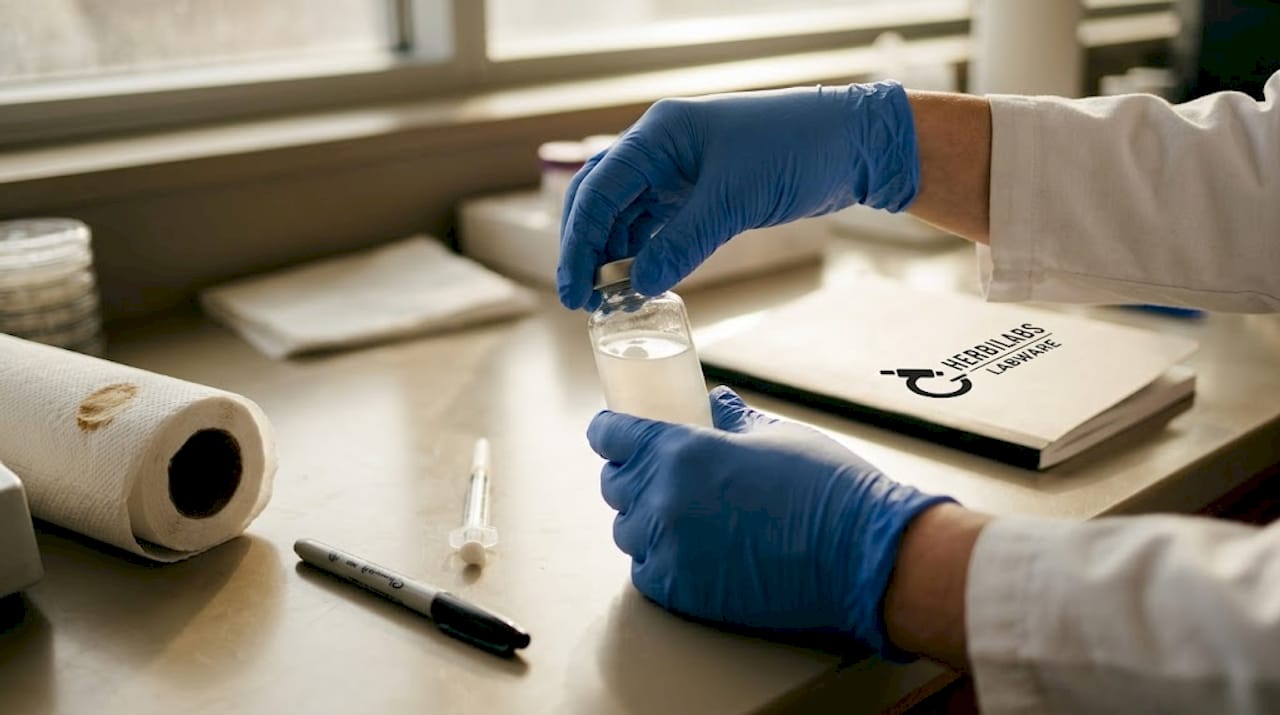 Cloudy vial during peptide reconstitution