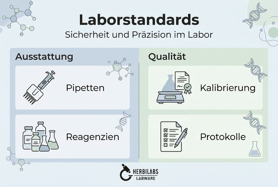 Übersicht: Laborrichtlinien und Qualitätsmanagement im Fokus