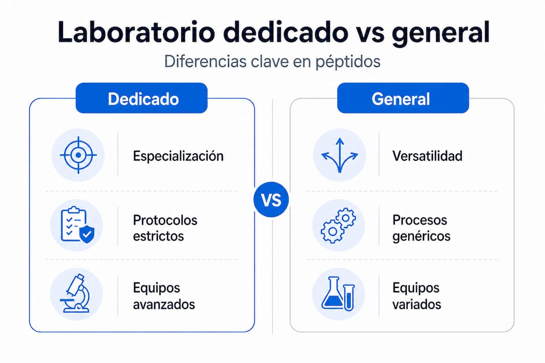 Comparativa visual: laboratorio exclusivo vs. laboratorio convencional