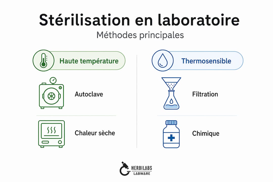 Les principales techniques de stérilisation utilisées en laboratoire