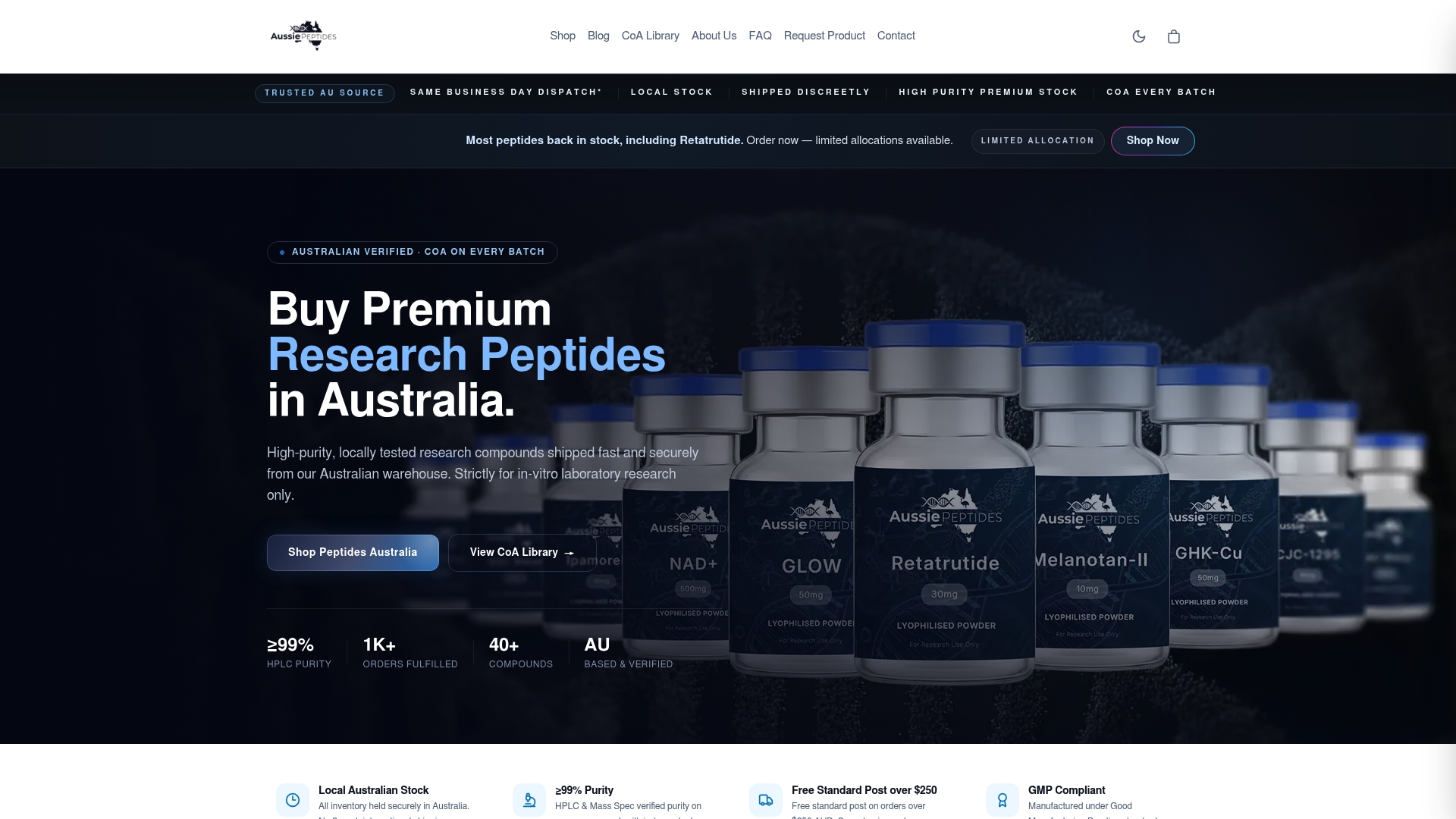 https://aussiepeptides.au