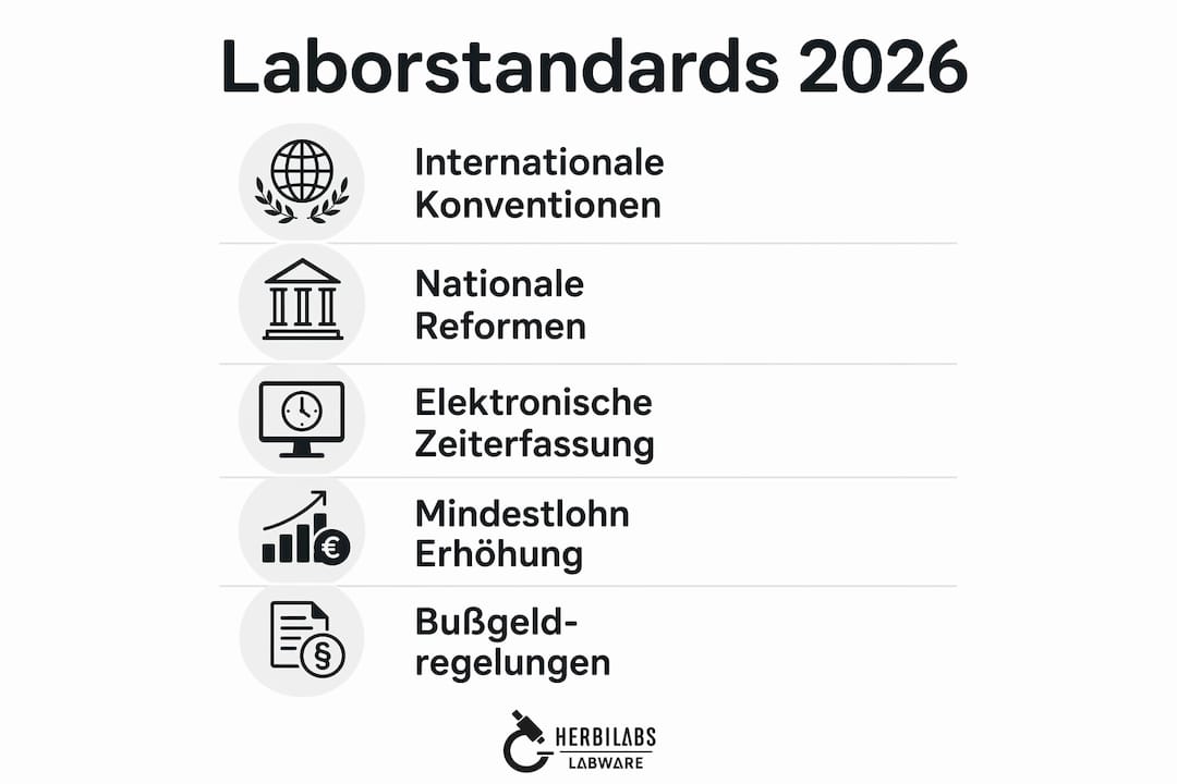 Grafische Übersicht: So laufen die Laborstandards 2026 ab
