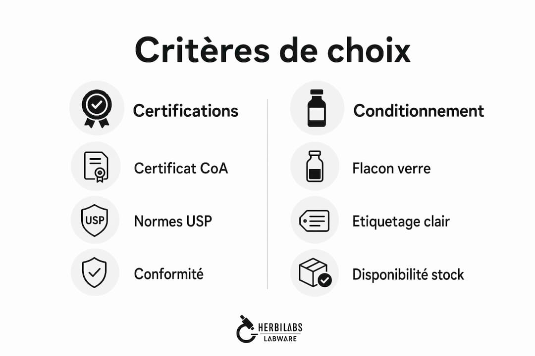 Infographie : les principaux critères à prendre en compte pour bien choisir ses fournisseurs
