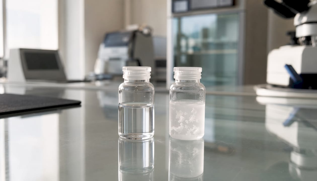 Unterschiede zwischen klarer und trüber Peptidlösung im Überblick