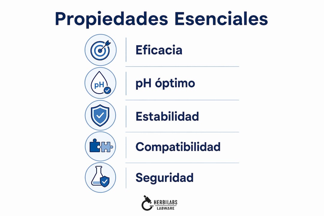 Infografía con las principales características de los conservantes utilizados en cosmética