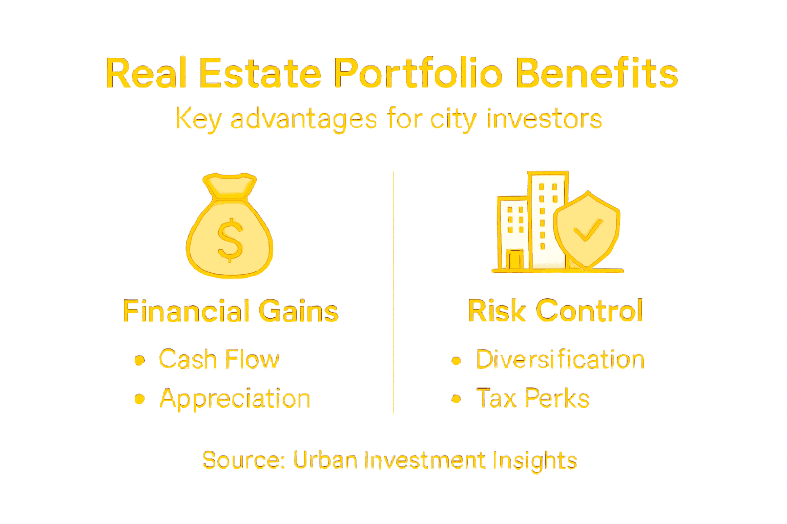 Infographic highlights benefits for urban real estate investors