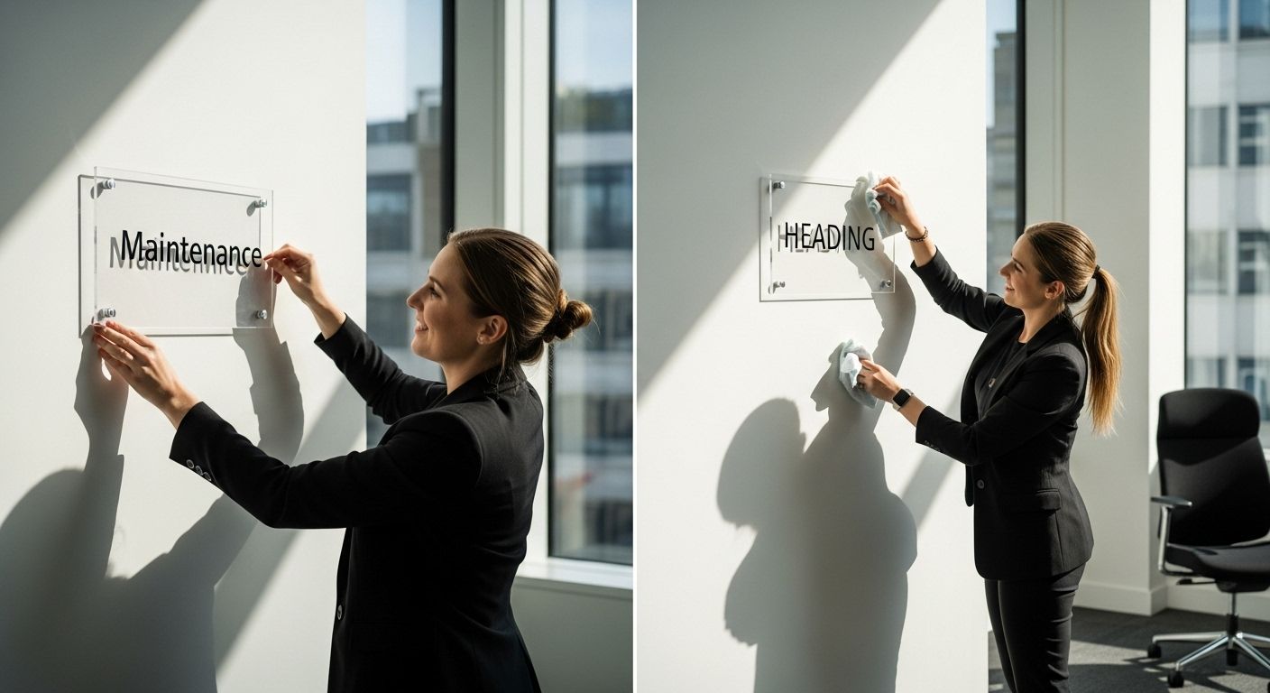office signage maintenance