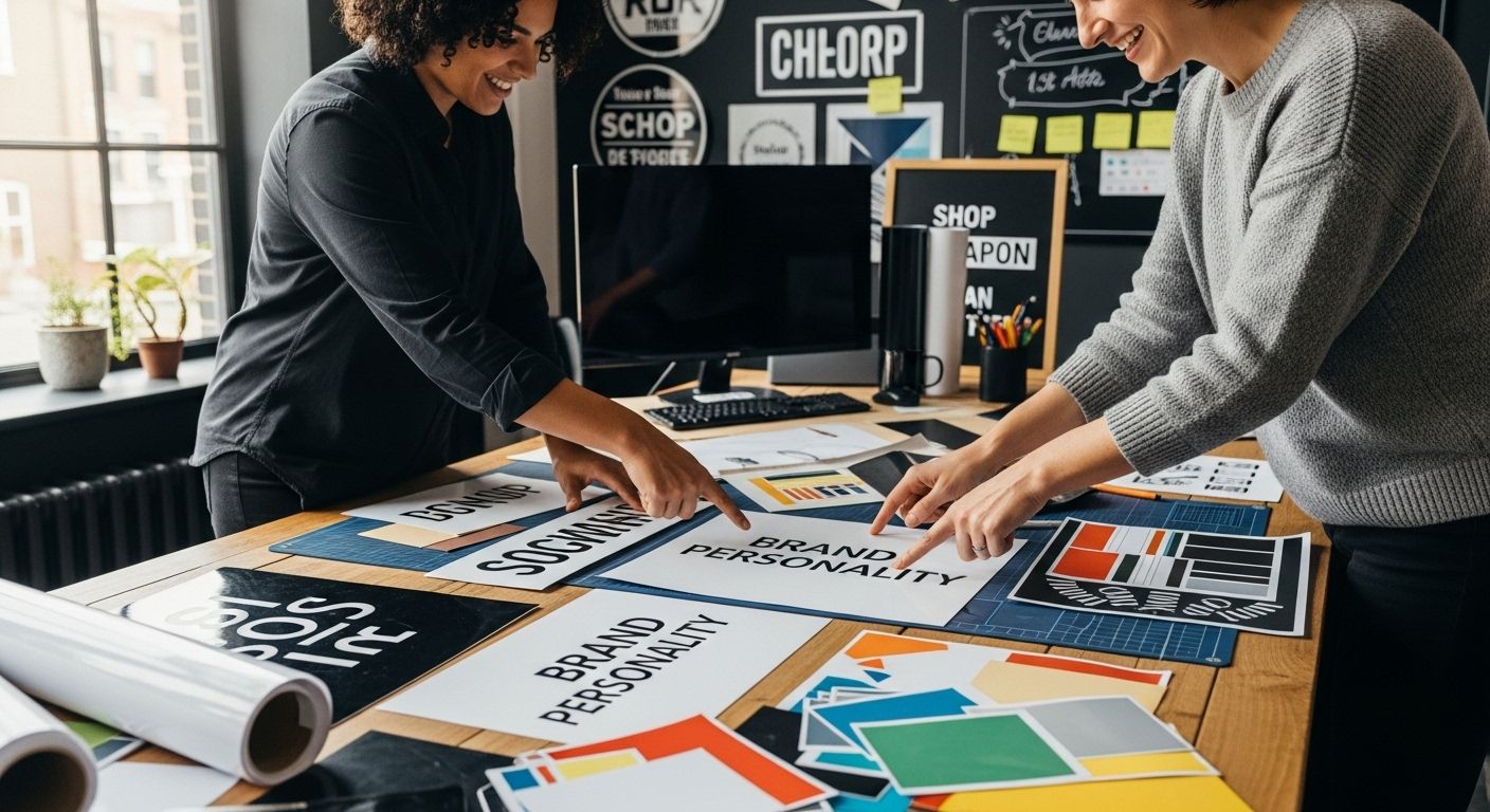 sign design brand personality