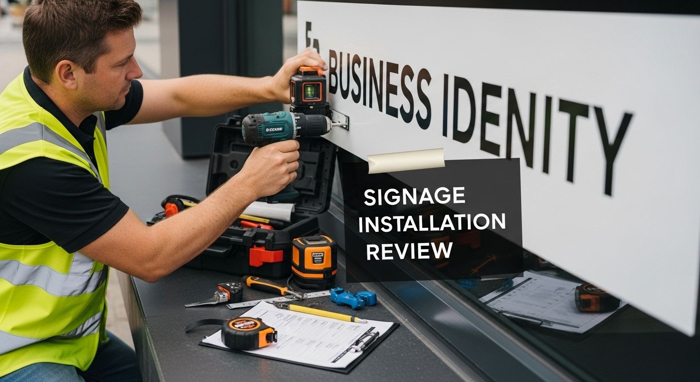 Process And Routine Signage Planning a Signage Project: Step-by-Step Guide London