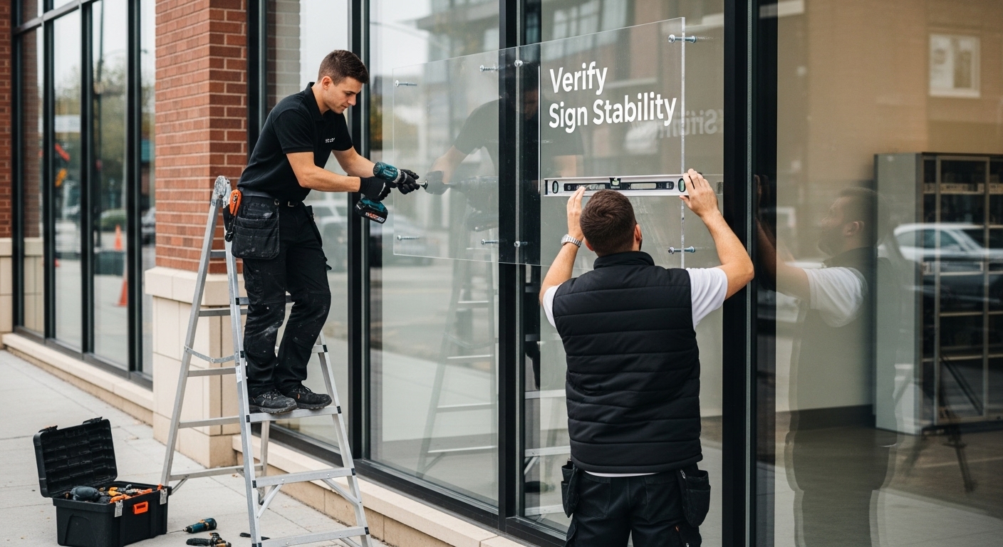 Sign Installation Process: Step-by-Step Guide London