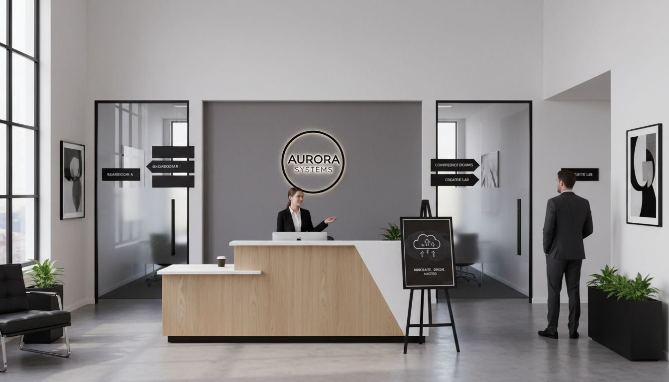 office interior signage