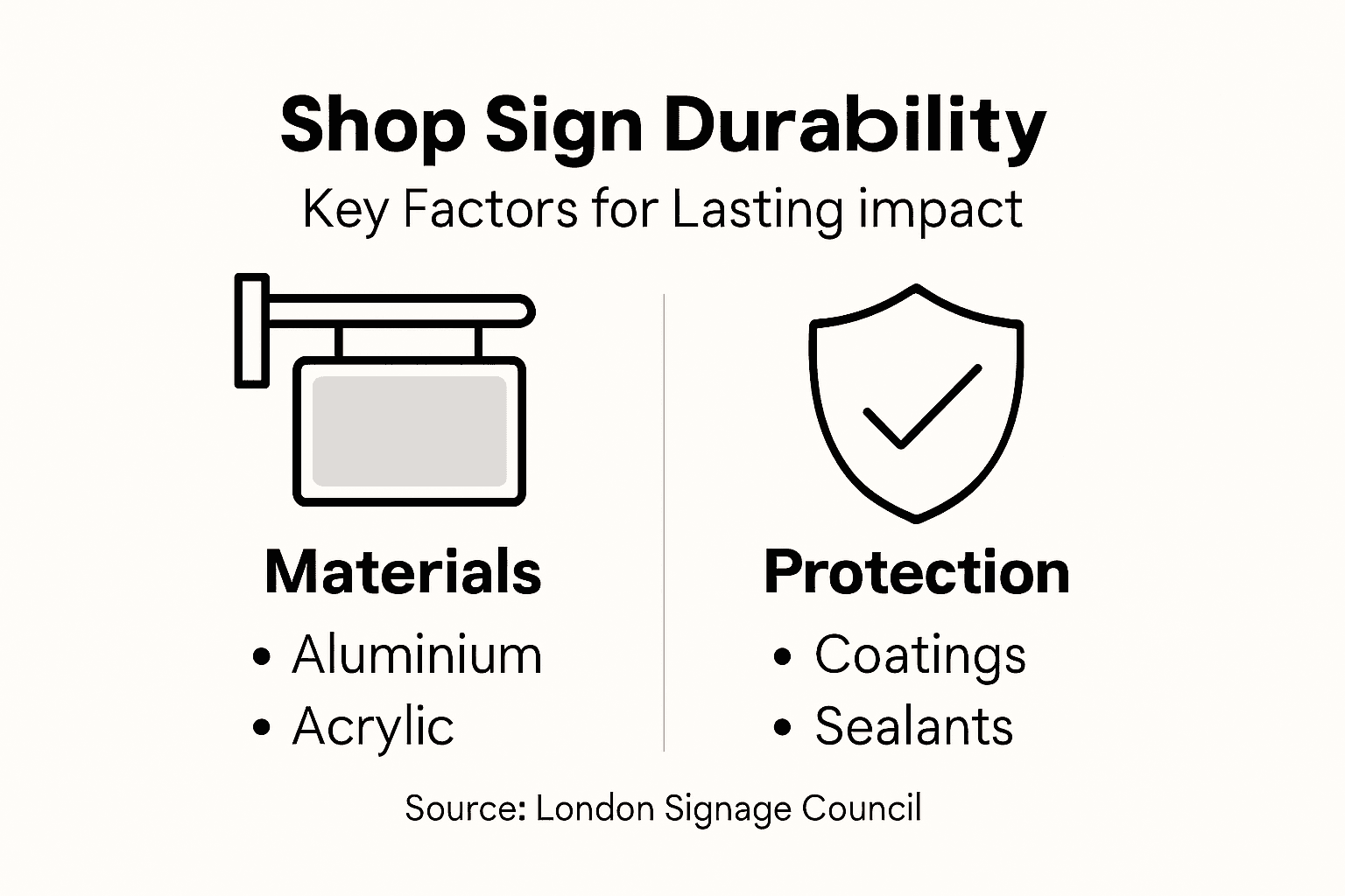 Shop Sign Durability Tips: Maximise Impact in London - PromoSigns.co.uk