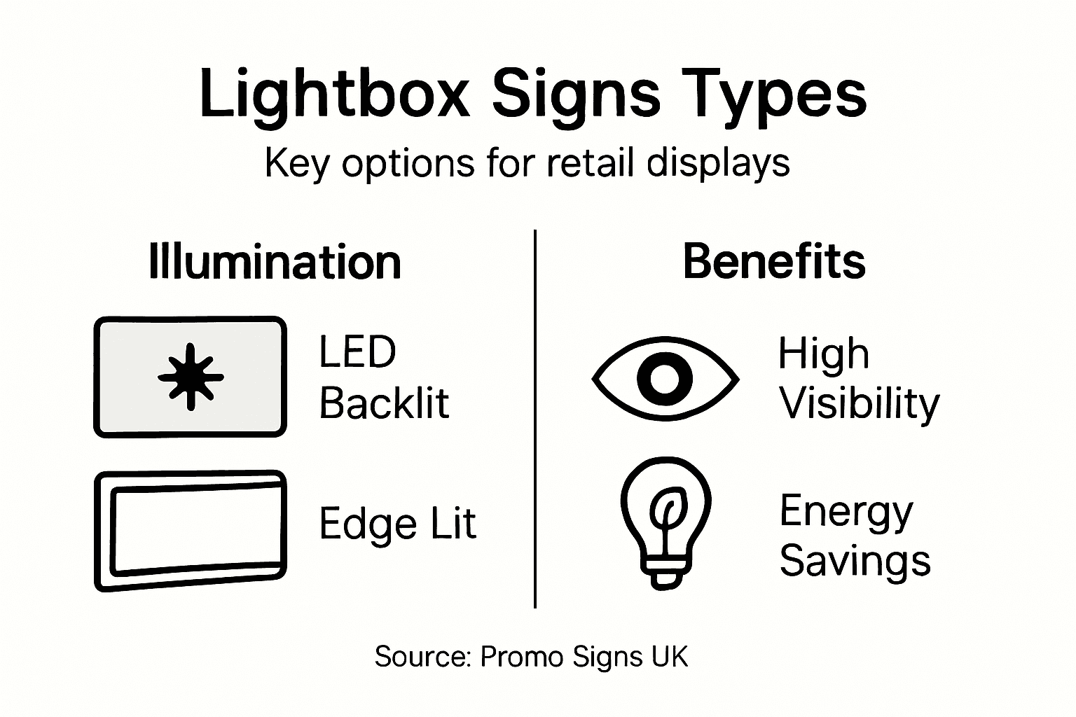 Light Box Behaviour Lightbox Signs Explained: Illuminated Display Guide UK