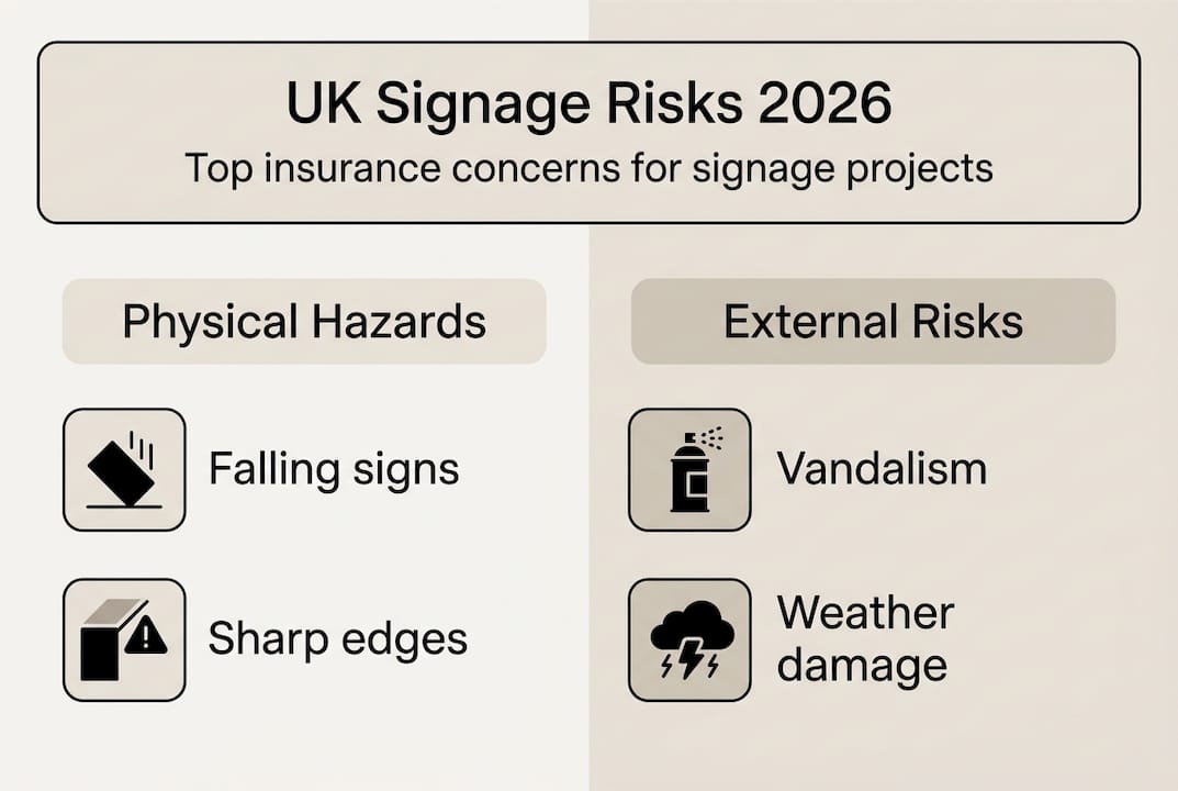 All Risks Insurance Building Sign Signage Insurance UK: Essential Guide for Businesses 2026