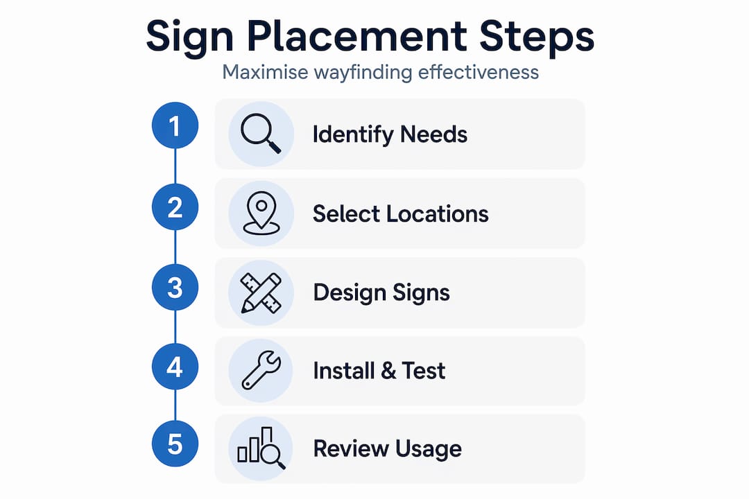 Wayfinding signs for customers: a practical guide - PromoSigns.co.uk