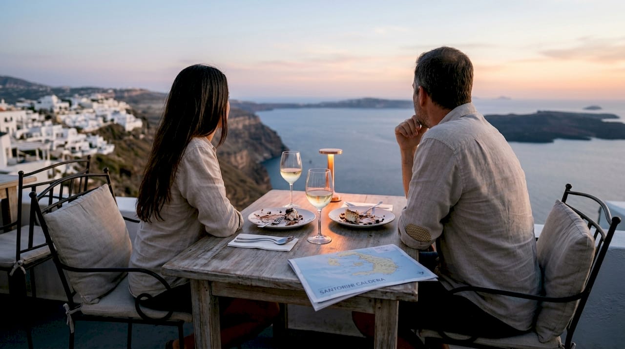 Mikonos, Santorini in Kreta - grške luksuzne destinacije 2026