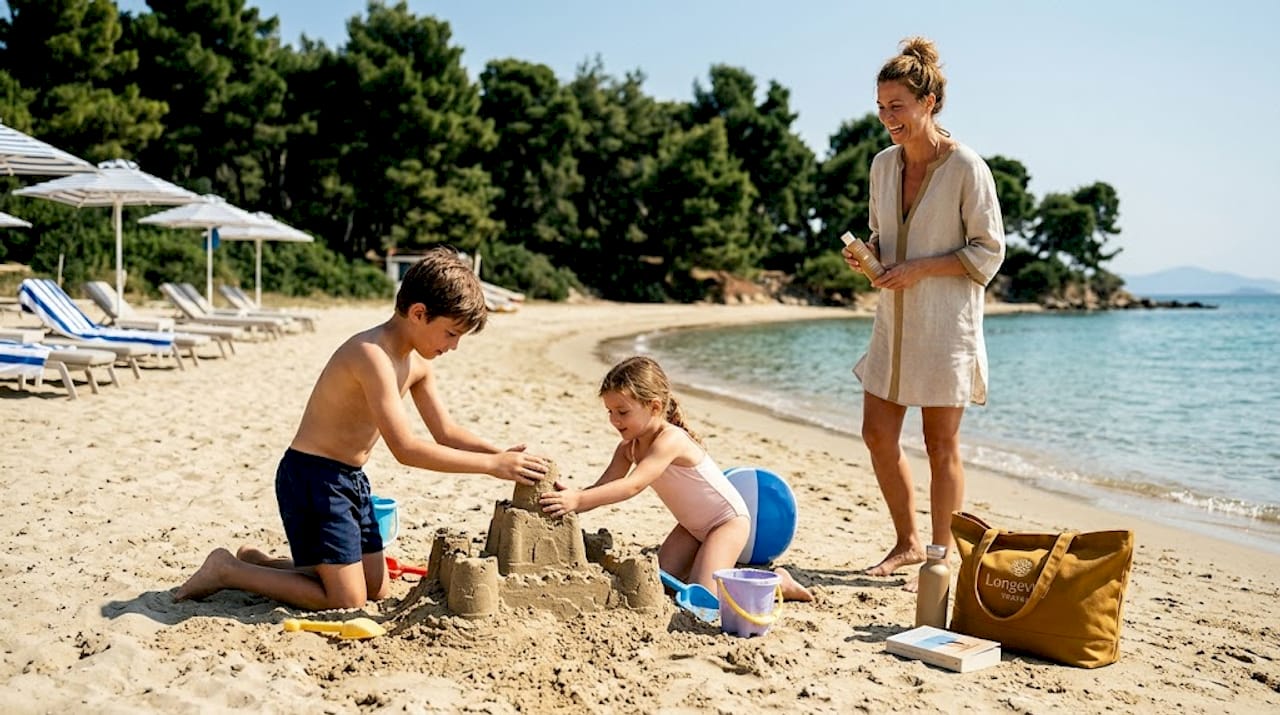 Najboljša all-inclusive družinska letovišča v Grčiji: poletje brez stresa