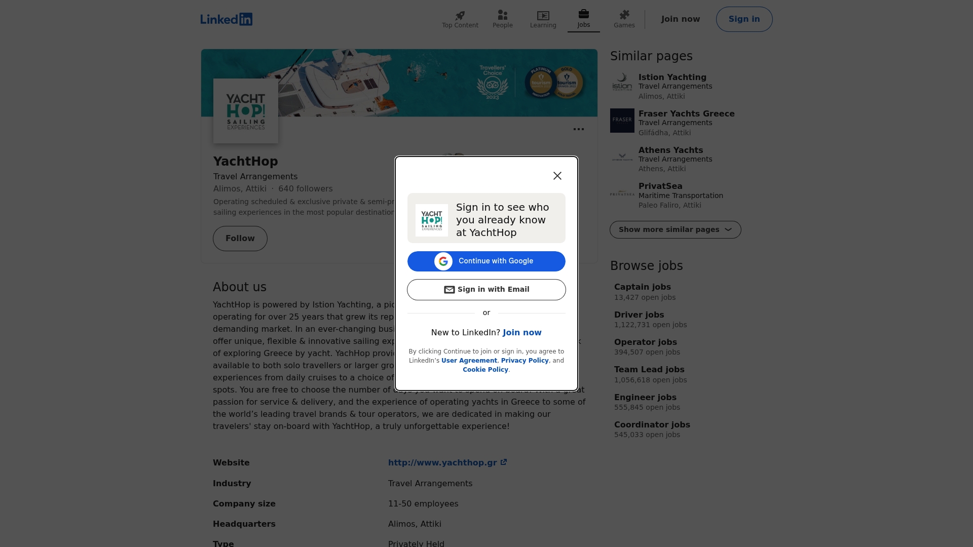 https://linkedin.com/company/yachthop