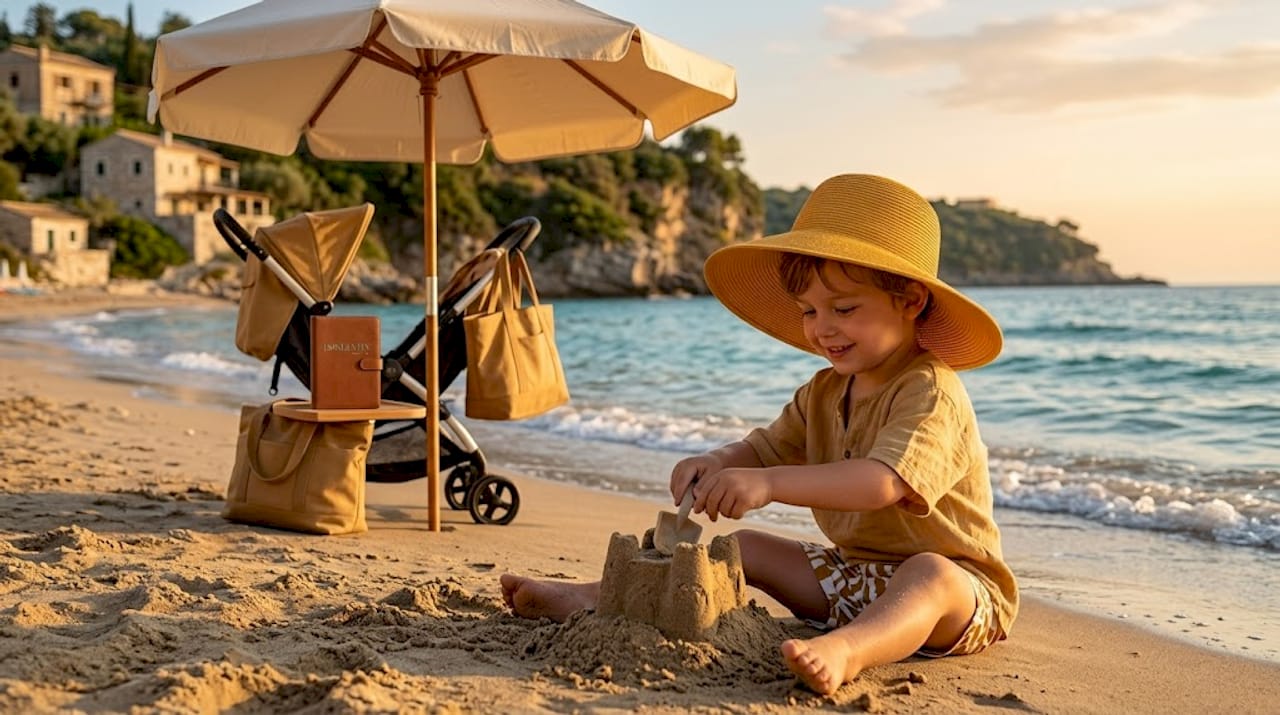 Peščene plaže v Grčiji za malčke in otroke