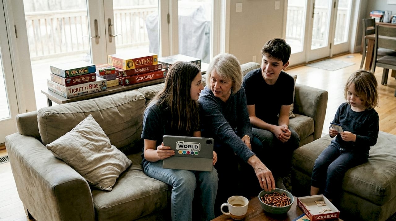 Inclusive group adjusts game pace together