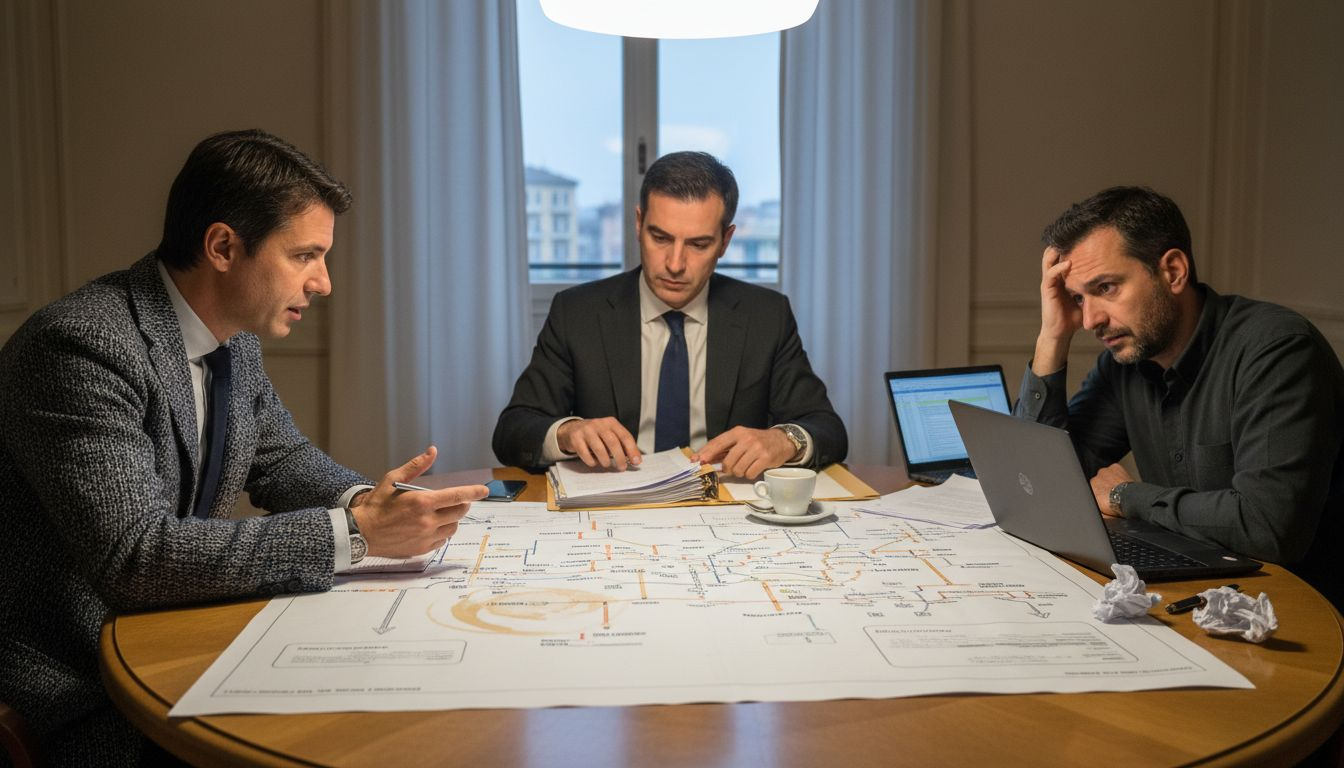 Un team composto da esperti di diversi settori si confronta sulle migliori strategie per la gestione dei brevetti.