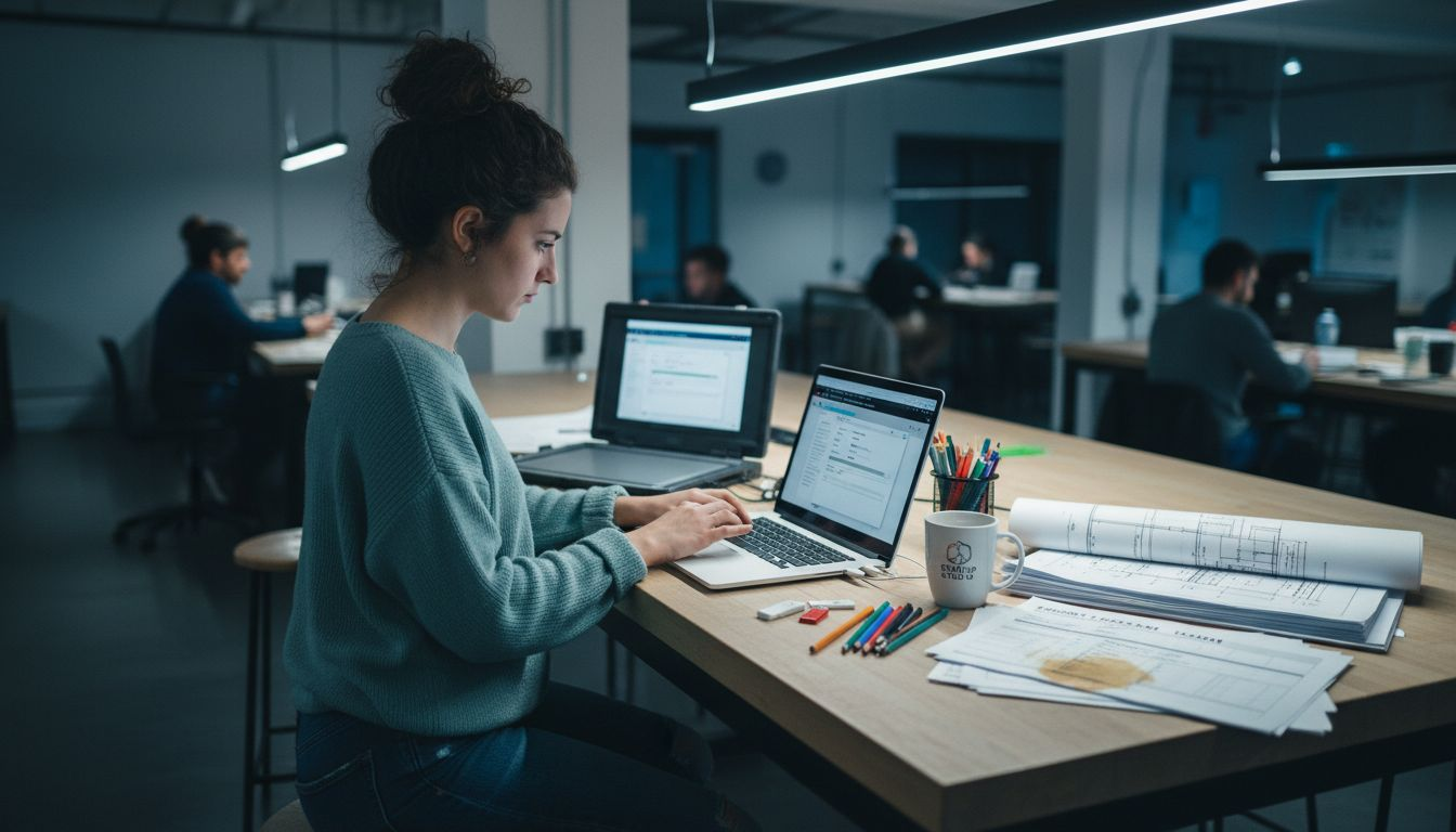 Designer submitting design application online