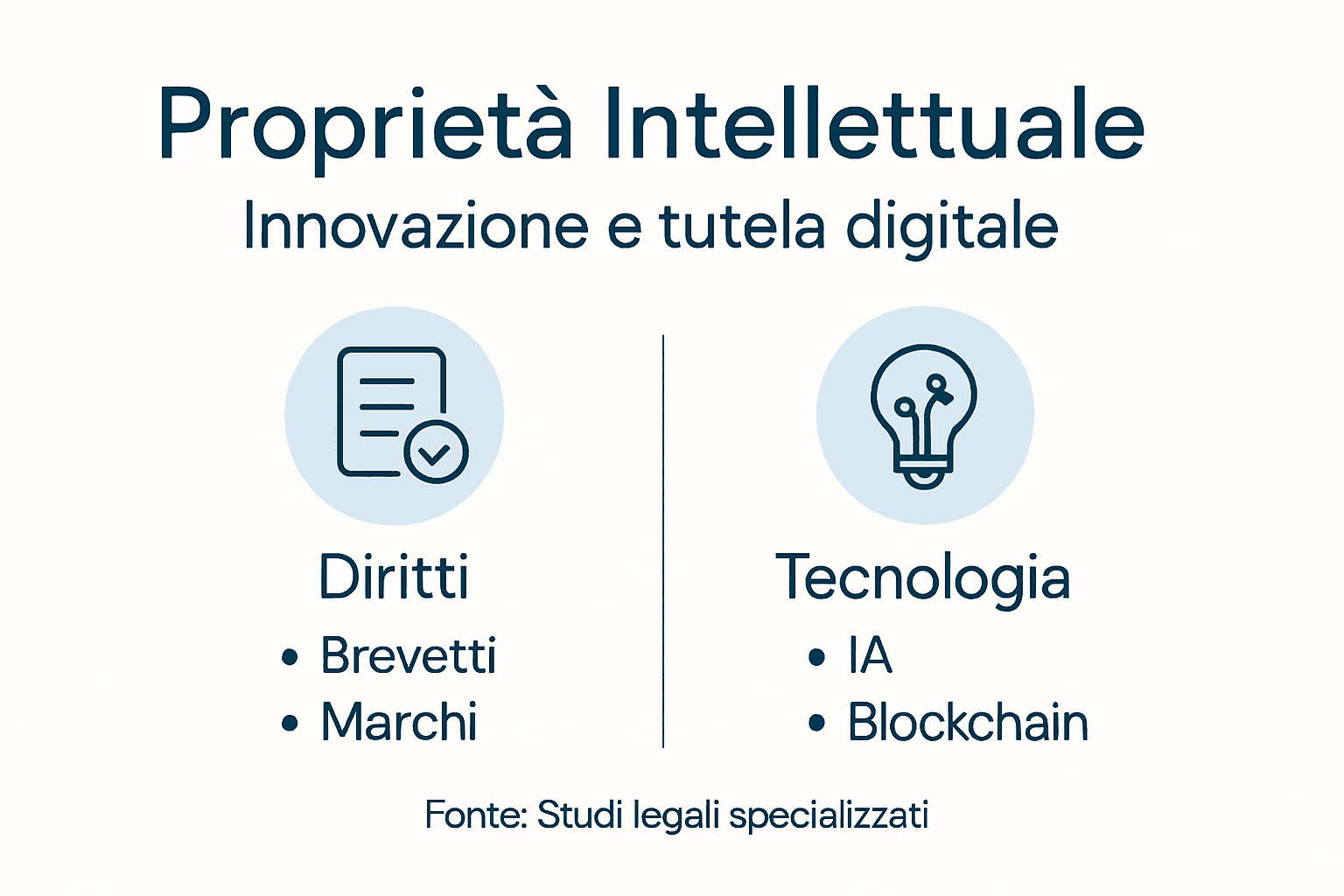 Infografica: tutto quello che c’è da sapere su proprietà intellettuale e digitale