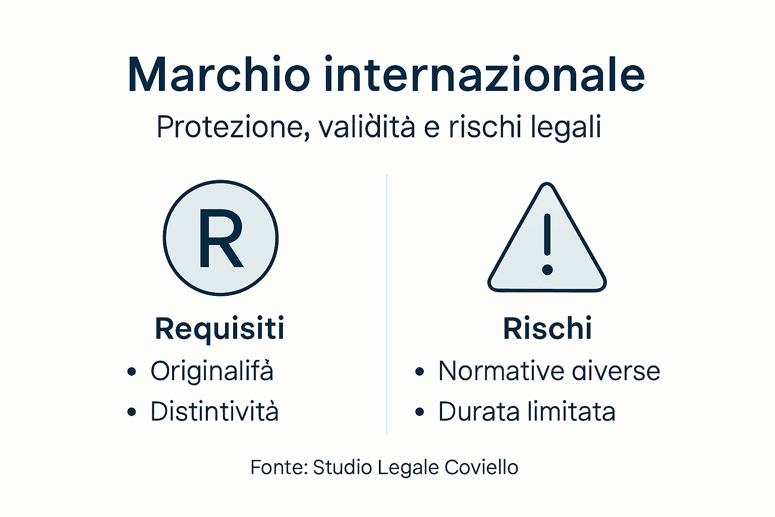 Infografica: come proteggere il tuo marchio a livello internazionale