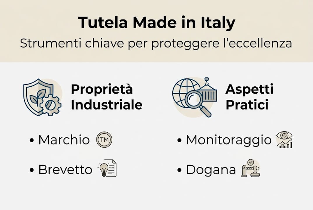 Infografica: come difendere e valorizzare il Made in Italy