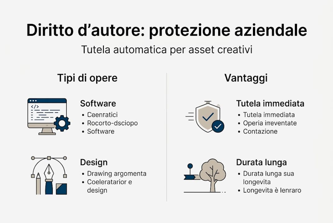 Infografica: tutto quello che c’è da sapere sul diritto d’autore e i suoi vantaggi