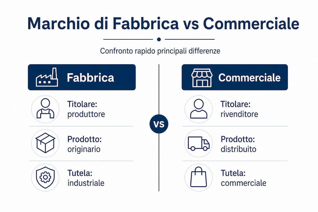 Infografica: differenze tra prodotti di marca e prodotti a marchio del supermercato