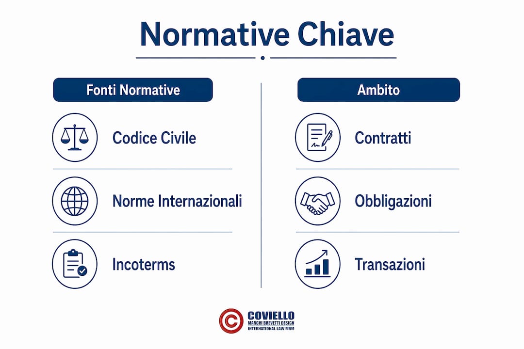 Grafico illustrativo che mette a confronto le diverse fonti normative e i rispettivi ambiti di applicazione